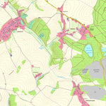 Staatsbetrieb Geobasisinformation und Vermessung Sachsen Lauterbach, Neukirchen/Pleiße (1:10,000 scale) digital map