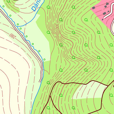 Staatsbetrieb Geobasisinformation und Vermessung Sachsen Lauterbach, Neukirchen/Pleiße (1:10,000 scale) digital map