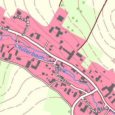 Staatsbetrieb Geobasisinformation und Vermessung Sachsen Lauterbach, Stolpen, Stadt (1:10,000 scale) digital map