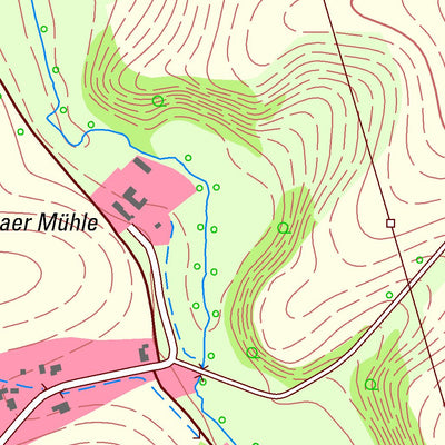 Staatsbetrieb Geobasisinformation und Vermessung Sachsen Leippen, Nossen, Stadt (1:10,000 scale) digital map