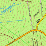Staatsbetrieb Geobasisinformation und Vermessung Sachsen Lengefeld, Pockau-Lengefeld, Stadt (1:10,000 scale) digital map