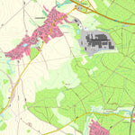 Staatsbetrieb Geobasisinformation und Vermessung Sachsen Leppersdorf, Wachau (1:10,000 scale) digital map