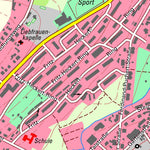 Staatsbetrieb Geobasisinformation und Vermessung Sachsen Leubnitz, Werdau, Stadt 1 (1:10,000 scale) digital map