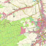 Staatsbetrieb Geobasisinformation und Vermessung Sachsen Leubnitz, Werdau, Stadt (1:25,000 scale) digital map