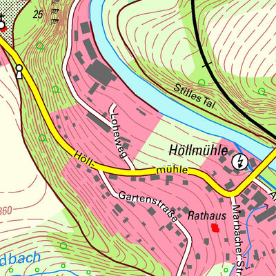 Staatsbetrieb Geobasisinformation und Vermessung Sachsen Leubsdorf, Leubsdorf (1:10,000 scale) digital map