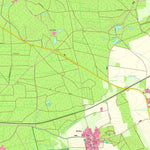 Staatsbetrieb Geobasisinformation und Vermessung Sachsen Lieske, Oßling (1:10,000 scale) digital map