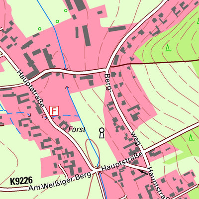 Staatsbetrieb Geobasisinformation und Vermessung Sachsen Lieske, Oßling (1:10,000 scale) digital map