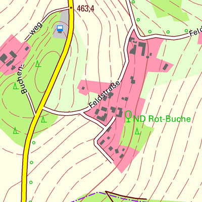 Staatsbetrieb Geobasisinformation und Vermessung Sachsen Limbach, Limbach (1:10,000 scale) digital map