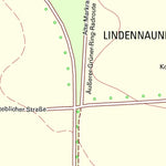 Staatsbetrieb Geobasisinformation und Vermessung Sachsen Lindennaundorf, Markranstädt, Stadt (1:10,000 scale) digital map