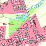 Staatsbetrieb Geobasisinformation und Vermessung Sachsen Lindennaundorf, Markranstädt, Stadt (1:10,000 scale) digital map
