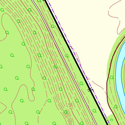 Staatsbetrieb Geobasisinformation und Vermessung Sachsen Lippendorf, Neukieritzsch (1:10,000 scale) digital map