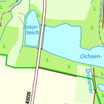 Staatsbetrieb Geobasisinformation und Vermessung Sachsen Lippitsch, Radibor (1:10,000 scale) digital map
