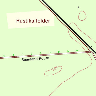 Staatsbetrieb Geobasisinformation und Vermessung Sachsen Litschen, Lohsa (1:10,000 scale) digital map