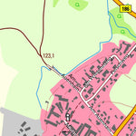 Staatsbetrieb Geobasisinformation und Vermessung Sachsen Löbschütz, Zwenkau, Stadt (1:10,000 scale) digital map