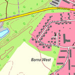 Staatsbetrieb Geobasisinformation und Vermessung Sachsen Lobstädt, Neukieritzsch (1:10,000 scale) digital map