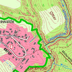 Staatsbetrieb Geobasisinformation und Vermessung Sachsen Lohmen, Lohmen (1:10,000 scale) digital map
