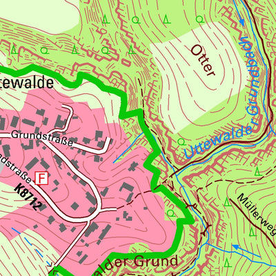 Staatsbetrieb Geobasisinformation und Vermessung Sachsen Lohmen, Lohmen (1:10,000 scale) digital map