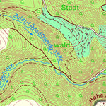 Staatsbetrieb Geobasisinformation und Vermessung Sachsen Löthain, Käbschütztal (1:10,000 scale) digital map