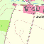 Staatsbetrieb Geobasisinformation und Vermessung Sachsen Lötzschen, Thiendorf (1:10,000 scale) digital map