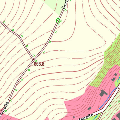 Staatsbetrieb Geobasisinformation und Vermessung Sachsen Löwenhain, Altenberg, Stadt (1:10,000 scale) digital map