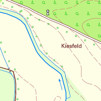 Staatsbetrieb Geobasisinformation und Vermessung Sachsen Luga, Neschwitz (1:10,000 scale) digital map