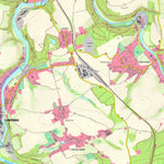 Staatsbetrieb Geobasisinformation und Vermessung Sachsen Lunzenau, Lunzenau, Stadt (1:10,000 scale) digital map