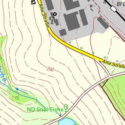 Staatsbetrieb Geobasisinformation und Vermessung Sachsen Lunzenau, Lunzenau, Stadt (1:10,000 scale) digital map