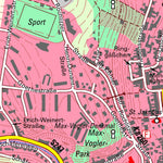 Staatsbetrieb Geobasisinformation und Vermessung Sachsen Lunzenau, Lunzenau, Stadt (1:10,000 scale) digital map