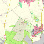 Staatsbetrieb Geobasisinformation und Vermessung Sachsen Lüptitz, Lossatal (1:10,000 scale) digital map