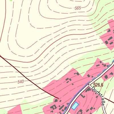 Staatsbetrieb Geobasisinformation und Vermessung Sachsen Marieney, Mühlental (1:10,000 scale) digital map
