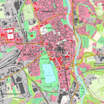 Staatsbetrieb Geobasisinformation und Vermessung Sachsen Marienthal Ost, Zwickau, Stadt (1:10,000 scale) digital map