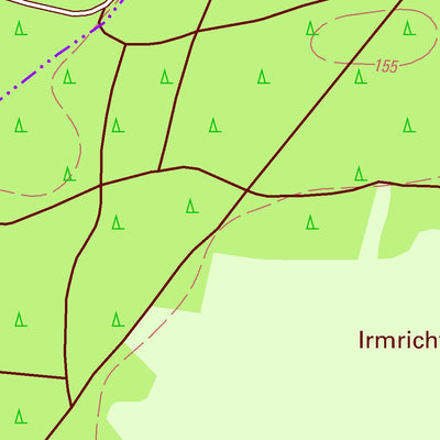 Staatsbetrieb Geobasisinformation und Vermessung Sachsen Mark Schönstädt, Lossatal (1:10,000 scale) digital map