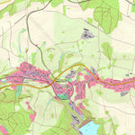 Staatsbetrieb Geobasisinformation und Vermessung Sachsen Markersbach, Raschau-Markersbach 1 (1:10,000 scale) digital map