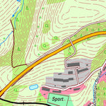 Staatsbetrieb Geobasisinformation und Vermessung Sachsen Markersbach, Raschau-Markersbach 1 (1:10,000 scale) digital map