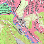 Staatsbetrieb Geobasisinformation und Vermessung Sachsen Markersbach, Raschau-Markersbach 1 (1:10,000 scale) digital map