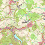 Staatsbetrieb Geobasisinformation und Vermessung Sachsen Markersbach, Raschau-Markersbach (1:25,000 scale) digital map