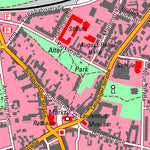 Staatsbetrieb Geobasisinformation und Vermessung Sachsen Markranstädt, Markranstädt, Stadt (1:10,000 scale) digital map