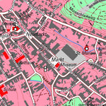 Staatsbetrieb Geobasisinformation und Vermessung Sachsen Meerane, Stadt, Meerane, Stadt (1:10,000 scale) digital map