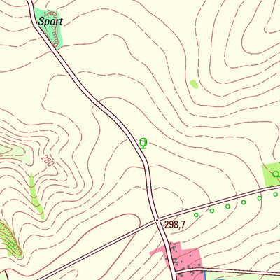 Staatsbetrieb Geobasisinformation und Vermessung Sachsen Meerane, Stadt, Meerane, Stadt (1:25,000 scale) digital map