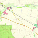 Staatsbetrieb Geobasisinformation und Vermessung Sachsen Merkwitz, Oschatz, Stadt (1:10,000 scale) digital map