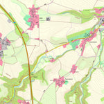 Staatsbetrieb Geobasisinformation und Vermessung Sachsen Meusegast, Dohna, Stadt (1:10,000 scale) digital map