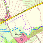 Staatsbetrieb Geobasisinformation und Vermessung Sachsen Meusegast, Dohna, Stadt (1:10,000 scale) digital map