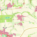 Staatsbetrieb Geobasisinformation und Vermessung Sachsen Meuselwitz, Colditz, Stadt (1:10,000 scale) digital map