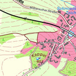 Staatsbetrieb Geobasisinformation und Vermessung Sachsen Mißlareuth, Weischlitz 1 (1:10,000 scale) digital map