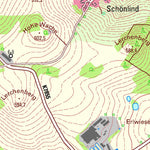 Staatsbetrieb Geobasisinformation und Vermessung Sachsen Mißlareuth, Weischlitz (1:25,000 scale) digital map