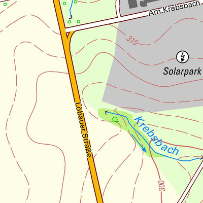 Staatsbetrieb Geobasisinformation und Vermessung Sachsen Mittelherwigsdorf, Mittelherwigsdorf (1:10,000 scale) digital map