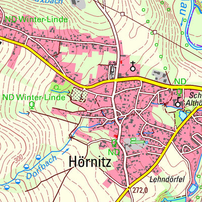 Staatsbetrieb Geobasisinformation und Vermessung Sachsen Mittelherwigsdorf, Mittelherwigsdorf (1:25,000 scale) digital map