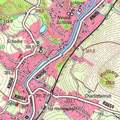 Staatsbetrieb Geobasisinformation und Vermessung Sachsen Mittelherwigsdorf, Mittelherwigsdorf (1:25,000 scale) digital map