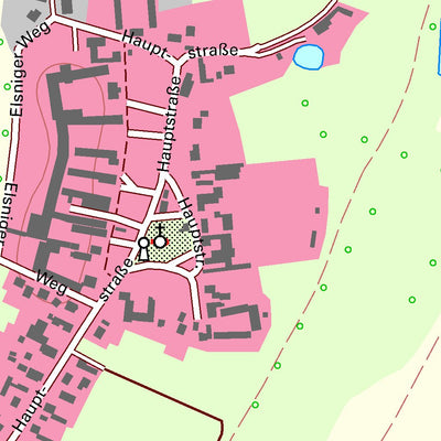 Staatsbetrieb Geobasisinformation und Vermessung Sachsen Mockritz, Elsnig (1:10,000 scale) digital map