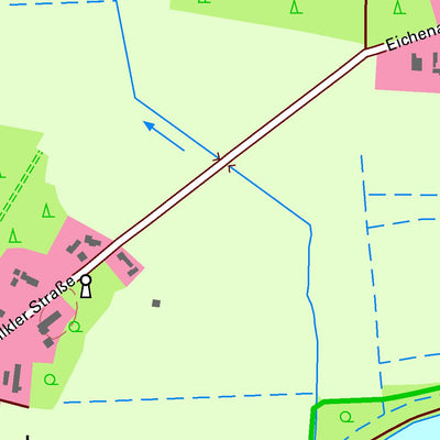 Staatsbetrieb Geobasisinformation und Vermessung Sachsen Mönau, Boxberg/O.L. (1:10,000 scale) digital map